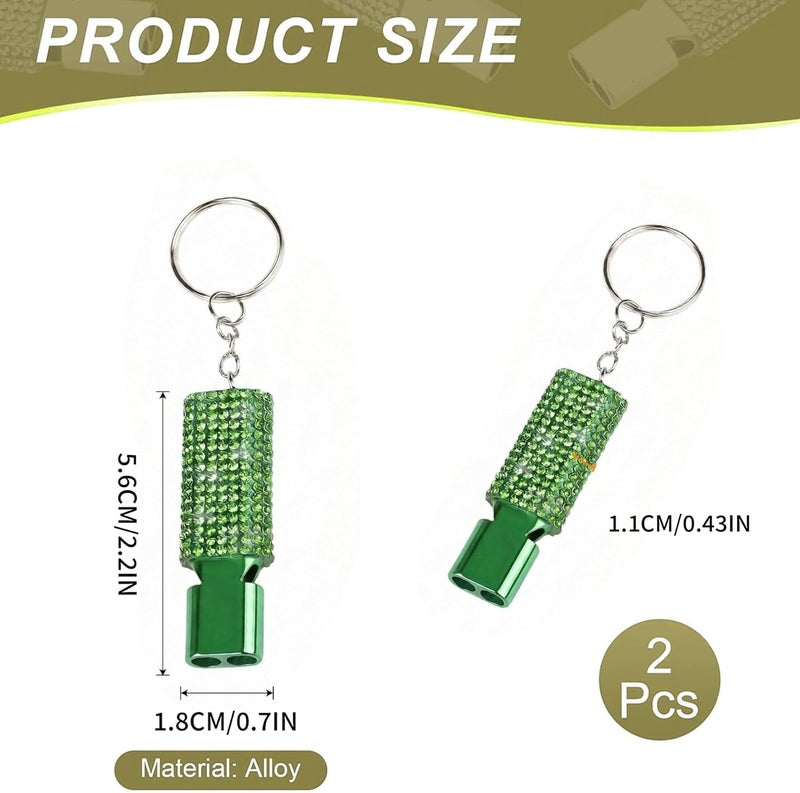 Binboll Double-Tube Whistle Aluminum Alloy Survival Whistle for Outdoor Needs Sports Referee Emergency - Image 3